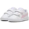 PUMA Scarpa da Ginnastica da Bambina Smash 3.0 Hearty V Inf, Black-Magic Rose, Taglia 40, Puma Rosa Magica Nera, 7 UK Child