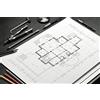 Clairefontaine 975070C - Risma carta da disegno liscia Alpha Lavis 50 fogli bianchi 21x29.7 cm 200 g