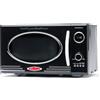 Nostalgia Microonde Retro Banco Potenza 800 Watt 25,4L 12 Impostazioni di Cottura Preimpostate Orologio Digitale Elettrodomestici da Cucina Nero