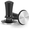 HISUEKIG Pressino per Caffè Espresso da 58mm, Pressa per caffè con molla calibrato | Ergonomica Portafiltri, base ondulata in acciaio inossidabile, per Baristi Domestici e caffè Affollati