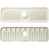 FDDU Paraspruzzi Lavello Cucina, Tappetino Drenante In Silicone, 14*45cm Rubinetto Lavandino Splash Guard, Per Lavello Pieghevole, Tampone Di Scarico Per Schizzi, Per Rubinetti Bagno Della Cucina