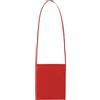 Generico 50 (Cinquanta) Pezzi PortaBicchiere porta bicchiere da Collo in TNT con Tracolla - in TNT 80 gr 18 x 22 x 10 cm Ideale per Degustazioni e Eventi! (rosso)