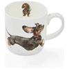 Wrendale Designs Portmeirion That Friday Feeling Dachshund Tazza da 0,3 l