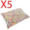 CARNIVAL TOYS Pacchetto Risparmio: 5 Sacchi da 1 kg di Coriandoli Colorati - Totale 5 kg - Produzione 100% Italiana