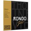 Thomastik-Infeld Corde per viola Thomastik-Infeld Rondo Gold - Corda singola Re media - Anima sintetica - Laccata in cromo-argento - RG22A