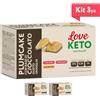 Love Keto Plumcake Con Base Di Cioccolato Gusto Vaniglia 3 Confezioni Da 45 Grammi Kit 3 Pezzi