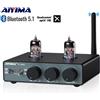 AIYIMA T1 PRO Preamplificatore valvolare Amplificatori Home Audio RCA Ingresso Bluetooth Bassi Controllo acuti HiFi Stereo AUX 12V Trigger