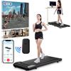 Superun Tapis roulant Superun Walking Pad, tapis roulant da passeggio da 2,2 HP per la casa, tapis roulant portatile sotto la scrivania 2 in 1
