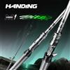 HANDING Canna da Pesca HANDING M1 PIKE H/XH per Lucci e Pesci Serpente, Potente, Azione Rapida, 2.13-2.69M, Peso Esca 200g, Canna Gigante da Casting