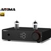 Aiyima Preamplificatore a valvole AIYIMA T20 ECC83 completamente bilanciato con ingressi RCA e XLR, DAC stereo HiFi, amplificatore 12V con uscita trigger.