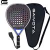 GAIVOTA 2025 nuovo debutto PX20 blu Padel racchetta da tennis trattamento superficiale in fibra di carbonio EVA memoria flessibile nucleo in schiuma Padel racchetta