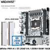 MACHINIST Set kit scheda madre X99 bianco Optiona Xeon E5 2640 V4 LGA 2011-3 CPU DDR4 2*8G = 16 GB RAM NVME/SATA M.2 PR9-H combo