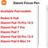 XIAOMI Penna stilo originale Xiaomi Focus Tab 8192 livello Sense Matita magnetica per disegno e scrittura -CN