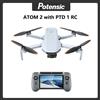 Potenziale Drone Potensic C0 ATOM 2 con telecomando PTD 1 video 4K, fotocamera 8K Riprese verticali 10KM 2.7K, traccia AI per riprese notturne