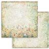 Carta Scrap Daisy Art lettera e fiori Stamperia