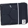 Seven Juventus Portafoglio Con Pratica Chiusura Con Elastico, Nero, Scomparti Per Tessere, Contanti e Monete, Accessori Seven Juventus, Per Ragazzo e Ragazza