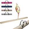 MAMOI® Trave Ginnastica Artistica 200 cm, Attrezzi Ginnastica Pieghevole, Parallele Imbottita Antiscivolo da Casa