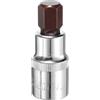 QUARKZMAN 1/2 Bite Esagonale 1/2 Attacco SAE Acciaio S2 Attacco Quadrato Estensione Bite Adattatore Impatto Chiave a Cricchetto per Trasformare Trapano Elettrico in Avvitatore a Dado