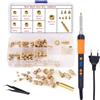 Ka wah core 168 Punte da Saldare per Inserti Filettati, Set di Punte da Saldare, Saldatore da 90W con 6 Punte per Inserti Filettati per Stampa 3D (M2/M2,5/M3/M4/M5/M6/M8)