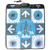 OSTENT Tappetino da ballo Dance Revolution antiscivolo compatibile per Nintendo Wii GameCube NGC DDR Games