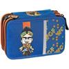 Lyon Gamer Astuccio Scuola 3 Scomparti con 3 Zip