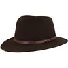 Hut Breiter - Cappello Fedora - Uomo marrone XX-Large
