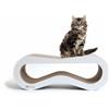 Petvalley Tiragraffi per Gatti PetValley in Cartone mod. Cuccia Bianco