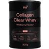 nu3 Collagen Clear Whey Gusto Frutti di Bosco 300 g Polvere