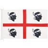 AZ FLAG Bandiera Navale Sardegna 45x30cm - Bandiera Maritima Sardegna 30 x 45 cm speciale Nautismo, Padiglione Nautico
