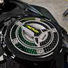Paraserbatoio.it ADESIVO RESINATO PROTEZIONE TAPPO EFFETTO 3D, PER MOTO COMPATIBILE CON BENELLI TRK 702 X (VERDE/GIALLO FLUO)