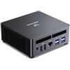 MINISFORUM MINIS FORUM UM790 Pro Mini PC, AMD Ryzen 9 7940HS fino a 5,2 GHz, 32 GB DDR5 RAM, 1 TB PCIe 4.0 SSD, AMD Radeon 780M, Wi-Fi 6E, BT 5.3, 2.5G LAN, USB4, HDMI 2.1