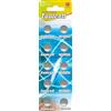EUNICELL LR43 AG12 Pile a bottone 1,5 V - 10 pezzi - Batteria alcalina per orologi, calcolatrici e giocattoli - sostituisce SR43W 386A