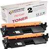 universo cartuccia® 17A CF217A CRG047 Toner Compatibile Con HP LaserJet Pro M102 M102A M102W M130NW M130 M130A M130FN M130FW (2 CF217A)