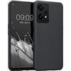 kwmobile Custodia Compatibile con OnePlus Nord CE 2 Lite 5G Cover - Back Case per Smartphone in Silicone TPU - Protezione Gommata - nero matt