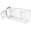Mars Gaming MCA-GCV, Supporto Verticale Universale per Schede Grafiche, Base Magnetica Antiscivolo, Compatibile con Modelli fino a 3 Slot, Supporto GPU Installazione Versatile 2x Staffe PCI, Bianco