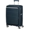 SAMSONITE VALIGIA TROLLEY PARALUX BLU NOTTE, M - 67 (67x47x30cm) | 3,5 kg