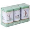New English Teas Woodland Friends' (Amici del Bosco): mini barattoli di tè con tè nero sfuso