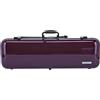 GEWA custodia per violino AIR 2.1 - Made in Germany - viola lucido - scocca in termoplastica - leggera e infrangibile - serratura a combinazione - tasca per accessori+spartiti - spallacci