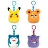 Rei Toys Squishmallows Personaggi Pokemon Clip 10 cm Modelli Assortiti