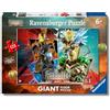 Ravensburger - Puzzle 6 Anni, Giant Floor Puzzle 125 Pezzi, Gormiti: The New Era - Puzzle Bambini 6 Anni, Collezione Gormiti, Giochi Educativi e Divertenti, Idee Regalo