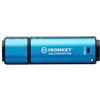 Kingston Pen drive 64GB Kingston IronKey Vault Privacy 50C Blu/Nero [IKVP50C/64GB]