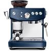 Sage - The Barista Express Impress - Macchina Caffè in Grani con Macinacaffè Integrato, Dosaggio e Pressatura Automatica (10 kg), Lancia Vapore Manuale per Latte Art - Blu Prugna