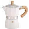 Pilipane Bialetti Caffettiera Moka Express 6 Tazze, Manico anti scottatura, Non adatta a induzione, Caffettiera espresso per stufa,caffettiera Moka, caffettiera Moka in alluminio