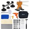 VEVOR Kit di Rimozione Ammaccature, 60 Pezzi Senza Vernice con Sollevatore Dorato, Estrattore di Ponti, Martello di Gomma, Pistola per Colla, Riparazione dei Danni di Porte di Frigoriferi Auto