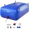 VEVOR Sacca di Stoccaggio dell'Acqua 540 L Portatile e Pieghevole, Sacca per Acqua Dolce in PVC 1000 D Resistente all'Usura, Contenitori per Serbatoi da Campeggio per Irrigazione da Giardino, Camper