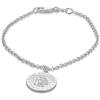 Tuscany Silver Bracciale con ciondolo San Cristoforo per bambina in argento sterling da donna 14 cm