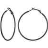 PROSTEEL 1/3 Paia Set Orecchini a Cerchio Donna Diametro 30/50/70/100MM Stile Vintage Y2K Minimalismo Argento Nero Oro Impermeabile di Alta Qualità