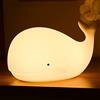 Tremdwoto luce notturna bambini，7 Colore Balena animali lampada notturna per bambini，Carica USB silice lucina notte bambinis，Carino Decorazione della camera dei bambi，Regali per ragazzi e ragazze