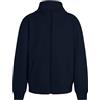 Mukua SZ270K- Cooper Kids; Felpa Bambino con Cerniera, Colore: Bianco, Taglia 1/2, Navy, 9-11 Anni