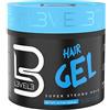 L3 VEL3 Super Strong Hair Gel - Creates Sleek, Long Lasting Hairstyles - Gives Volume and Adds Shine - Water Based and Flake Free Formula - Clean and Refreshing Scent - Rinses out Easily - 500 ml